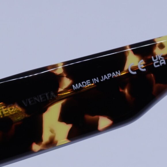 Bottega Veneta BV1176S 002 Sunglasses Havana Cat Eye Frame, Brown Lenses - Picture 10 of 12